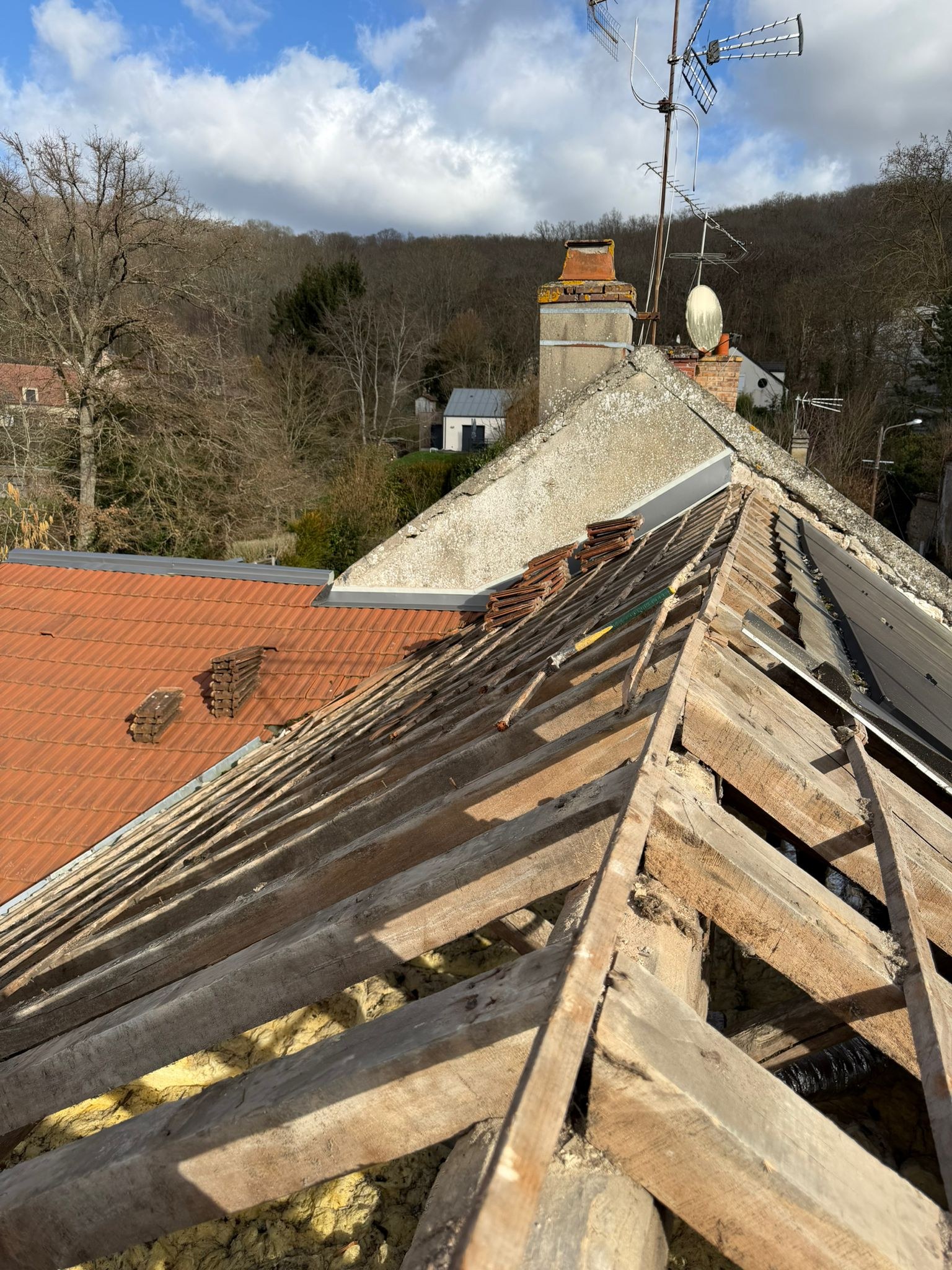 Rénovation toiture Longpont-sur-Orge 91